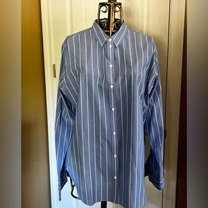 Everlane Cotton Striped Shirt - Size 14 Excellent Condition